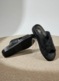 LEATHER SLIPPER-BL-231