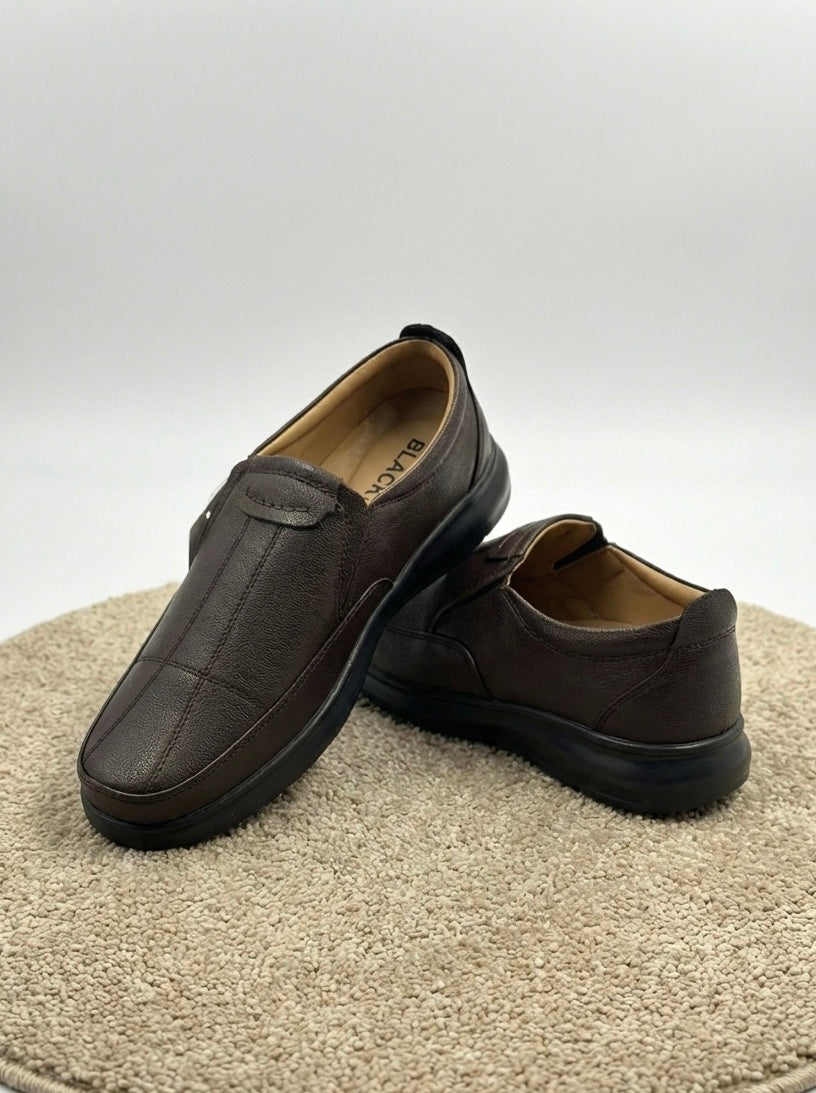 LEATHER SHOES - RUNNER-0256 TAN