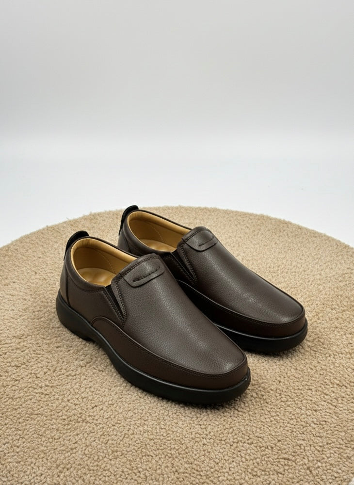 LEATHER SHOES - RUNNER-0259 TAN