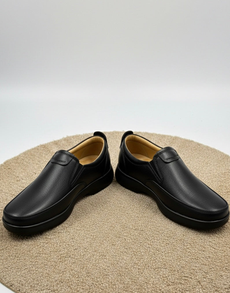 LEATHER SHOES - RUNNER-0259 TAN