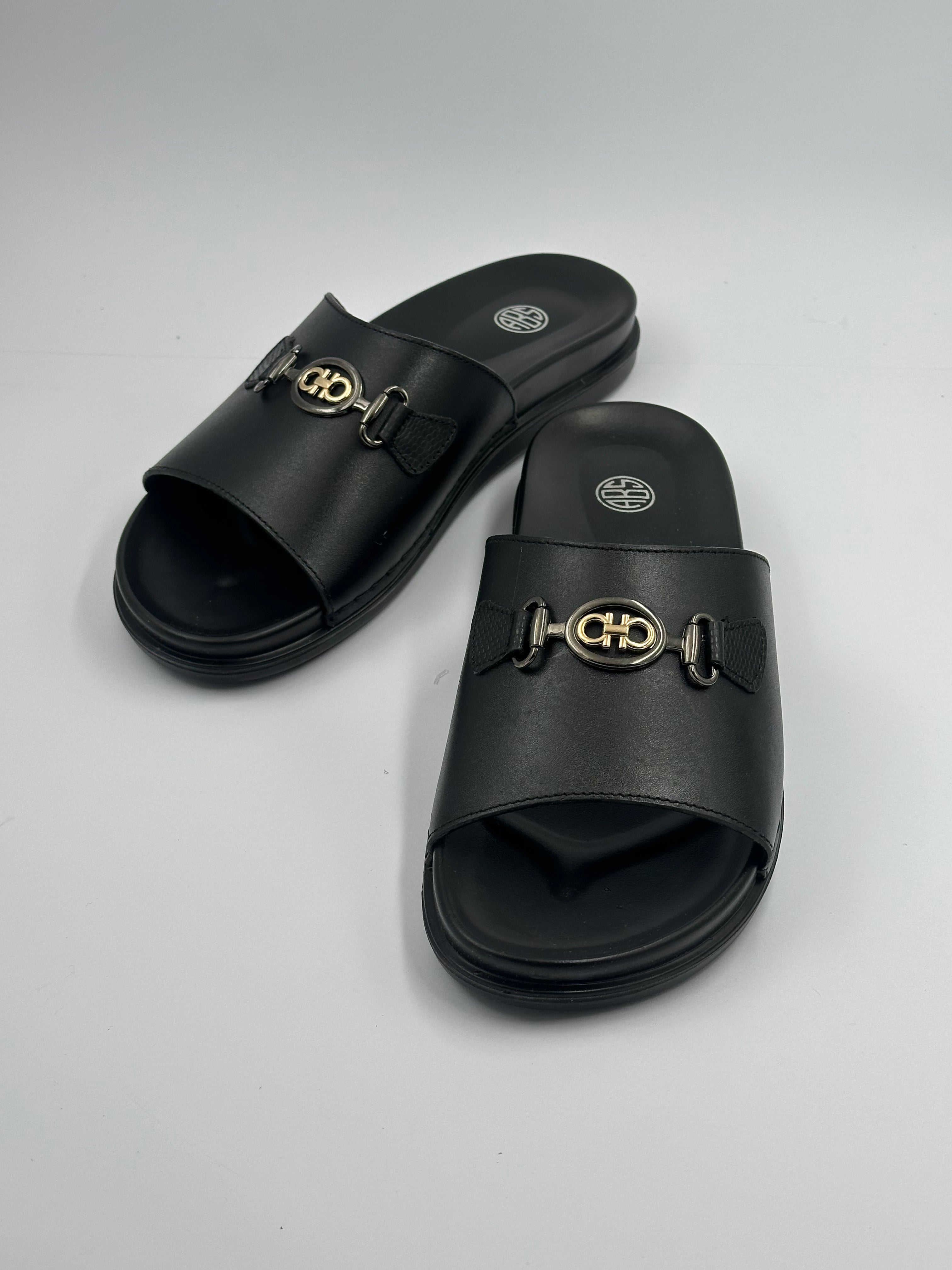 LEATHER SLIPPER-BR-976