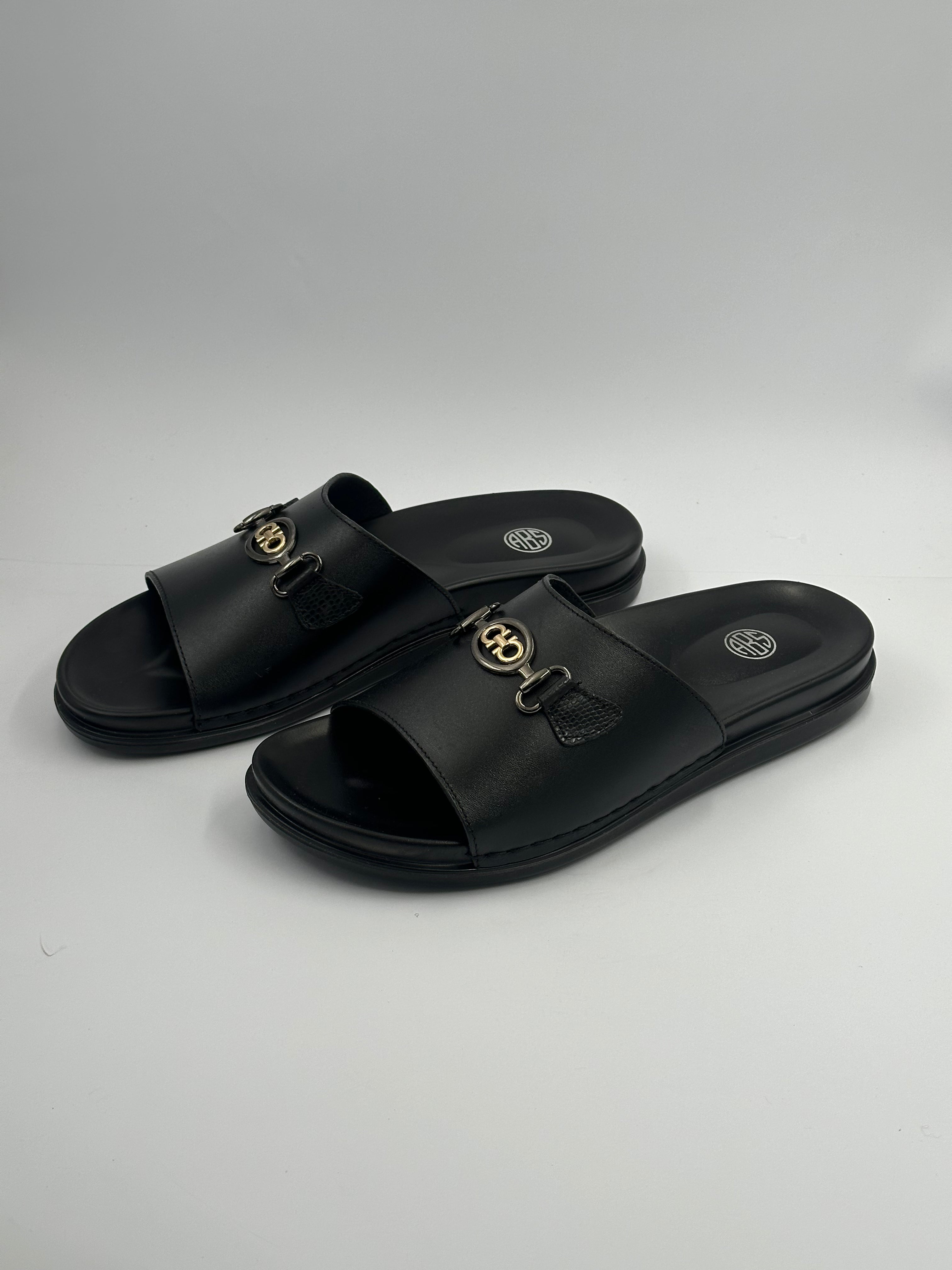 LEATHER SLIPPER-BR-976