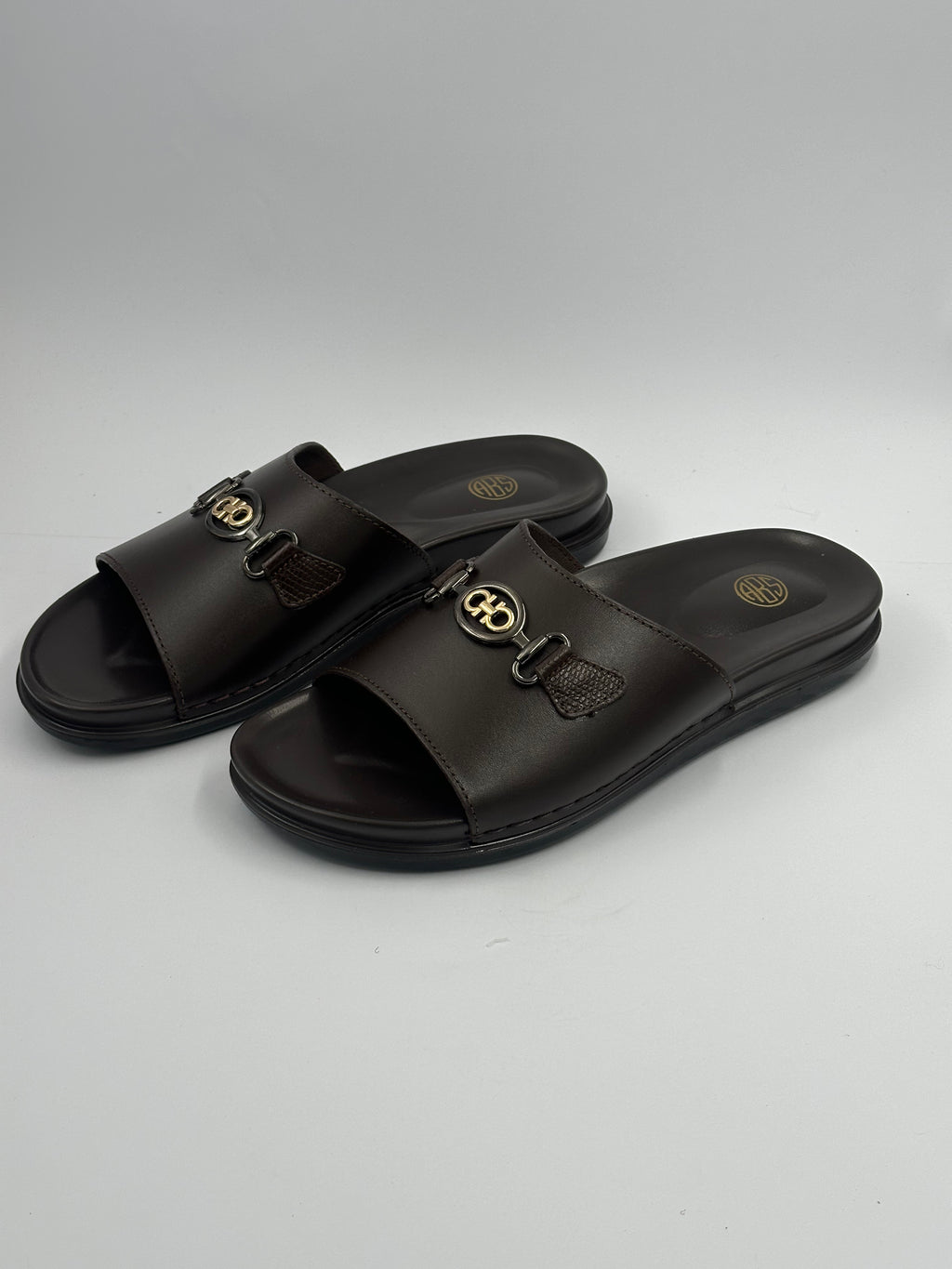 LEATHER SLIPPER-BR-976