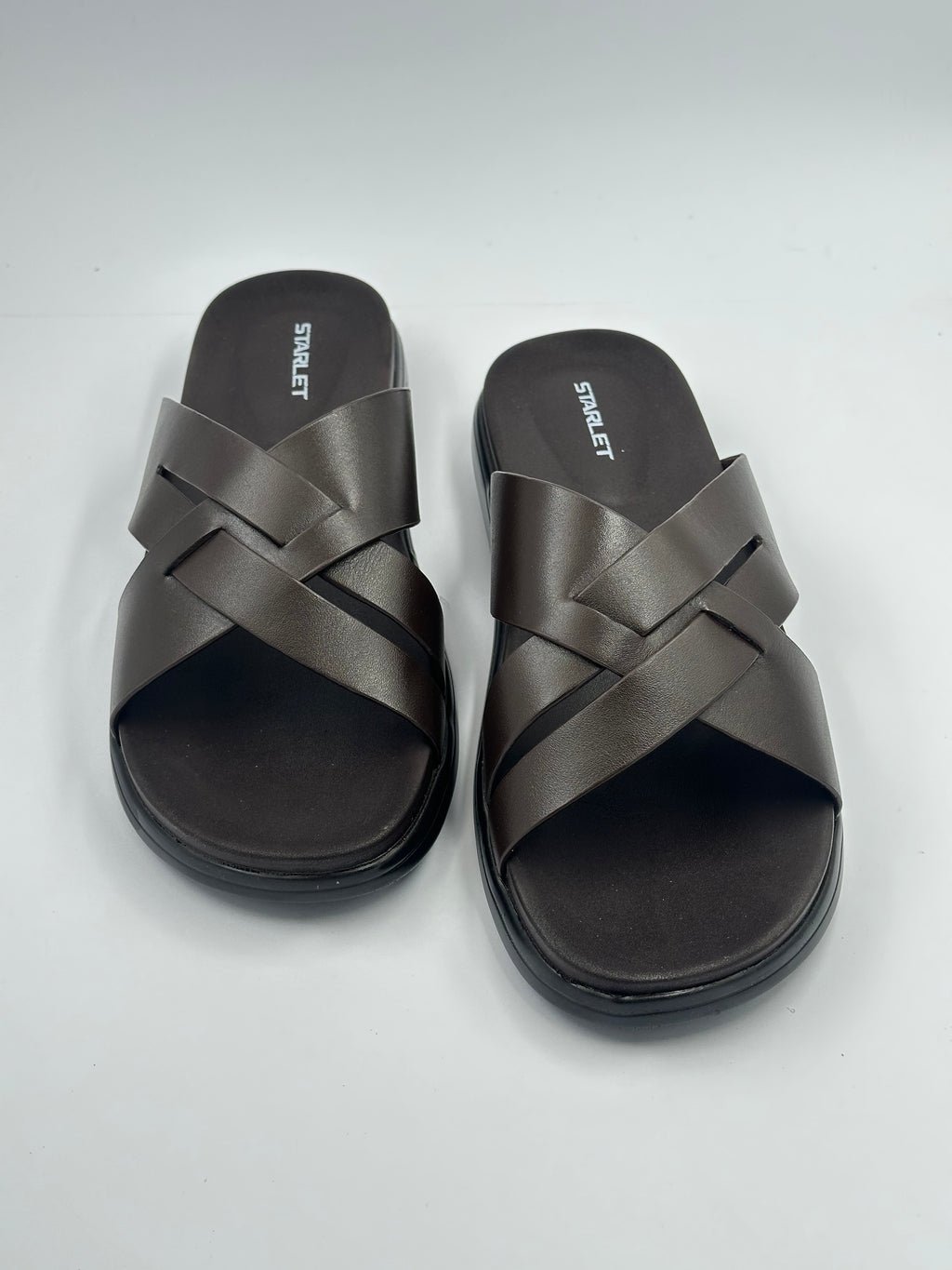 LEATHER SLIPPER-BR-981