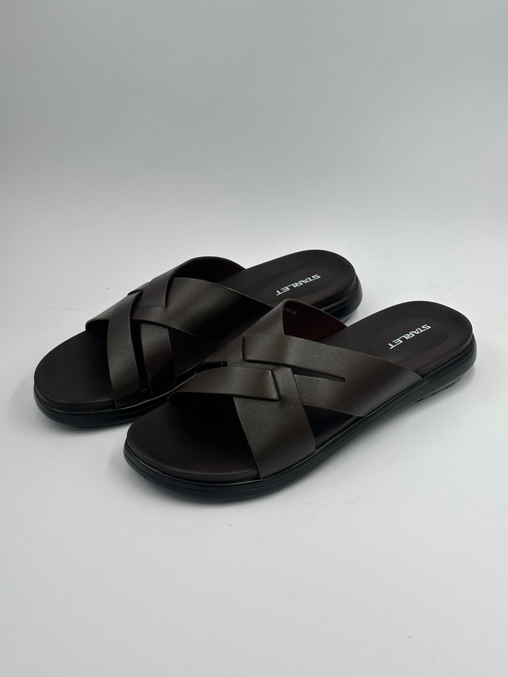LEATHER SLIPPER-BR-981